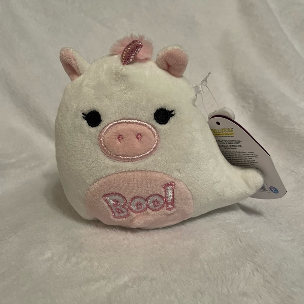 NWT Squishmallow Zoeyana the Ghost Unicorn Halloween